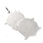 Image 2 of Silver charm; Children's heads (boy and girl)