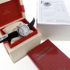 Image 14 of Omega Speedmaster Reduced; Chronograph watch with mother-of-pearl dial