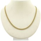 Image 1 of Gold gourmet link chain | 47.5 cm