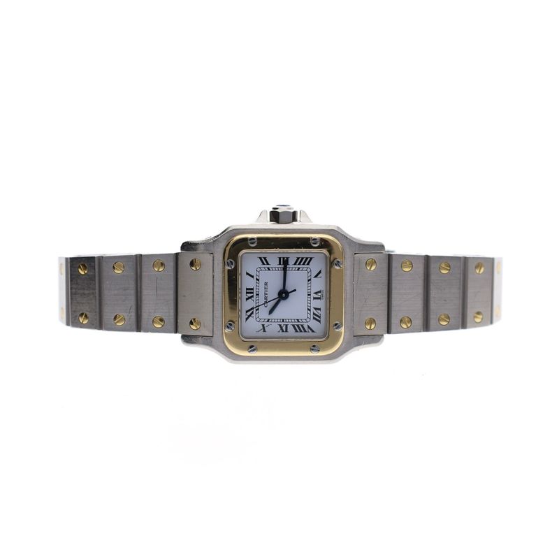 Image 10 of Cartier Santos Ladies 24mm 0902; Automatic Ladies Watch