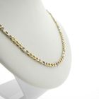 Image 3 of Two-tone gold gourmet link chain