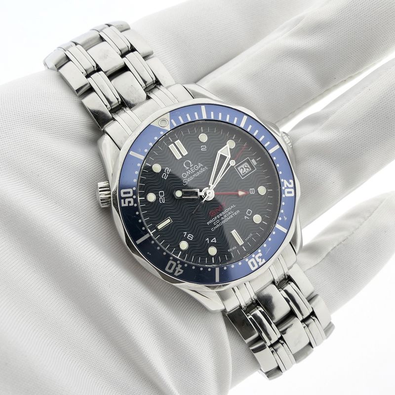 Image 5 of Omega Seamaster 300m GMT Co-Axial 2535.80.00; Automatic men's diving watch