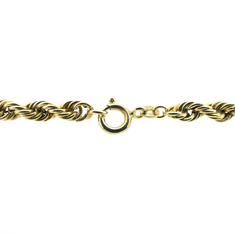 Image 4 of Gold twisted link chain