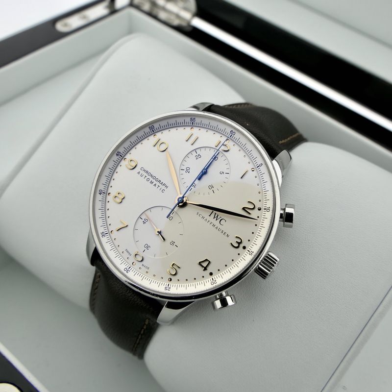 Image 11 of IWC Portuguese Chronograph IW371401; Automatic men's watch