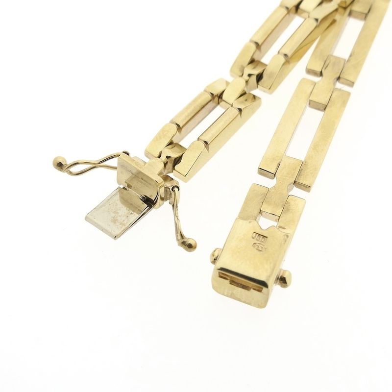 Image 7 of 8 carat Bismarck link bracelet