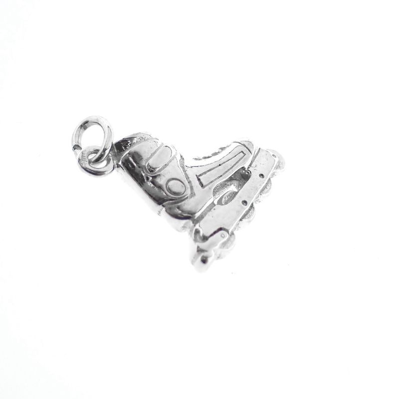 Image 3 of Silver charm; Roller skate