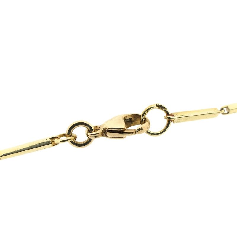 Image 5 of Gold chain with bars | 50.5 cm