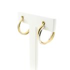 Image 4 of Two-tone gold earrings | Ø 16.9 mm