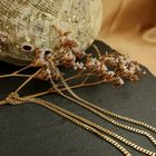 Image 2 of Gold gourmet link chain | 45.5 cm