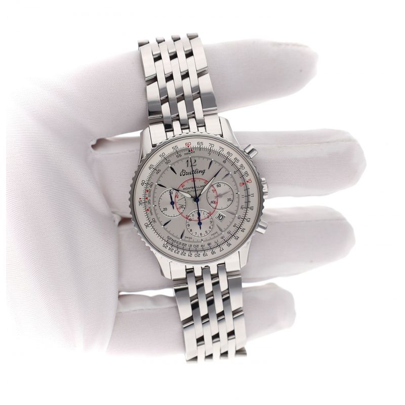 Image 6 of Breitling Montbrillant Chronograph 38mm A41370; Automatic Watch