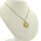 Image 8 of 18 carat gold zodiac sign pendant; Capricorn