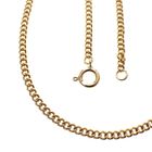 Image 5 of Gold gourmet link necklace | 41 cm