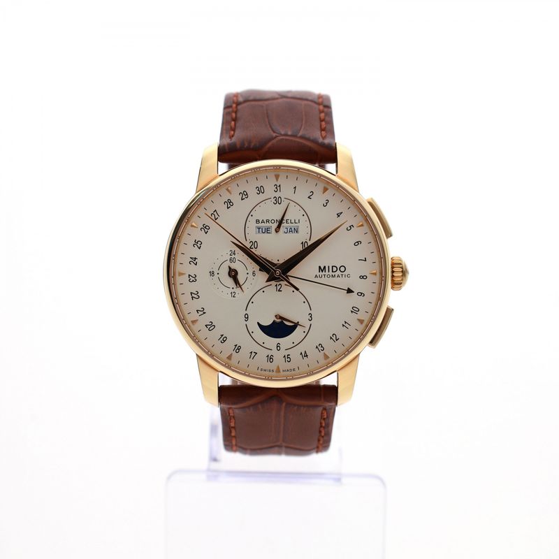 Image 1 of MIDO Baroncelli Day-Date Chronograph M8607.3.M1.42; Automatic Men's Watch