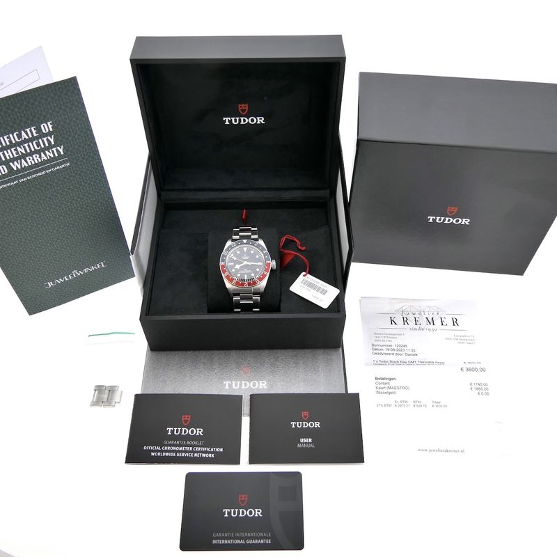 Image 4 of Tudor Black Bay GMT M79830RB-0001; Automatic men's watch