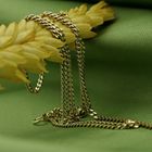 Image 2 of Gold gourmet link chain | 45.5 cm