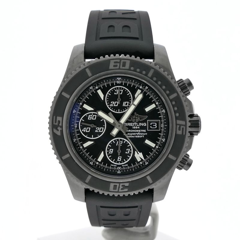 Image 19 of Breitling SuperOcean II Blacksteel Limited Edition M13341; Automatic men's diving watch