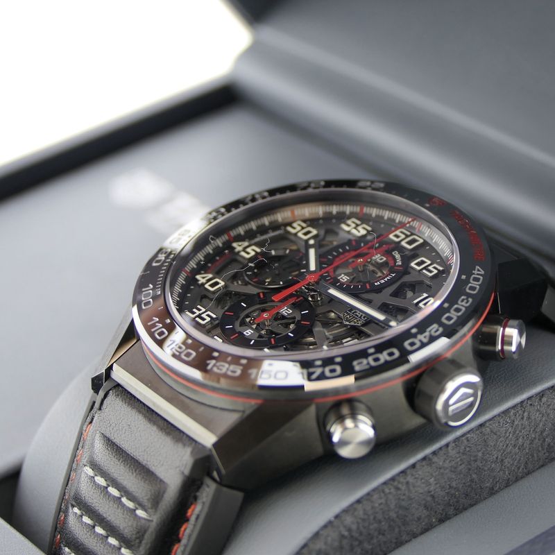 Image 18 of TAG Heuer Carrera Skeleton CAR2A1H.FT6101; Chronograph men's watch