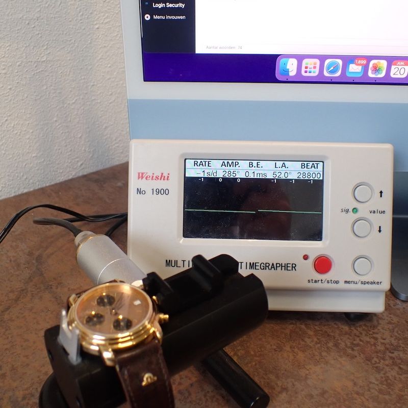 Image 6 of Maurice Lacroix Croneo; Automatic watch with chronograph