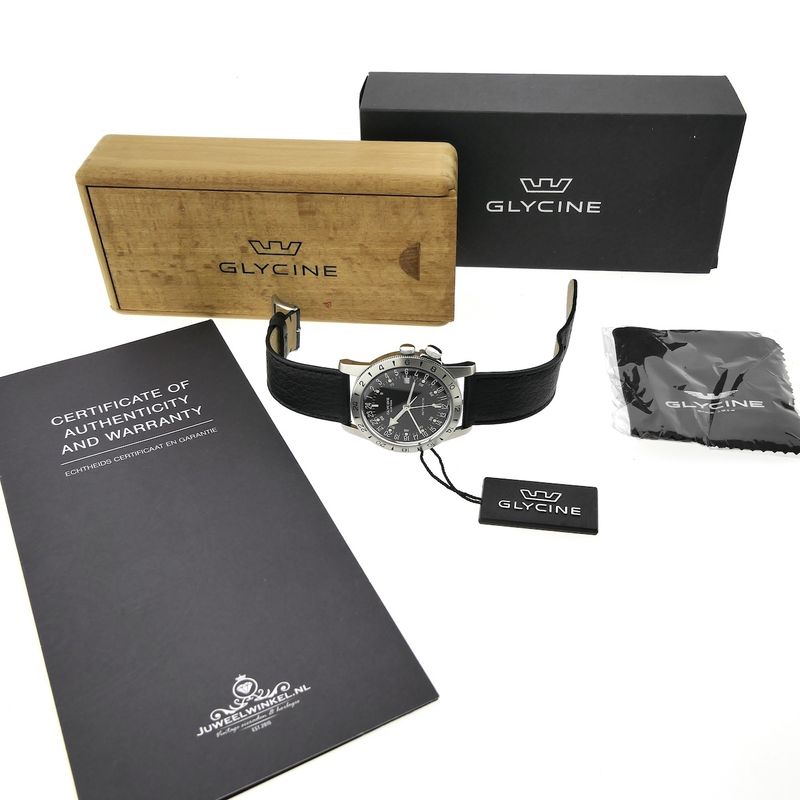 Image 14 of Glycine Airman No. 1 GMT Automatic GL0162; Men's watch