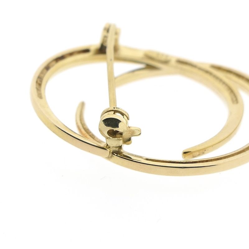 Image 6 of Vintage gold fantasy brooch