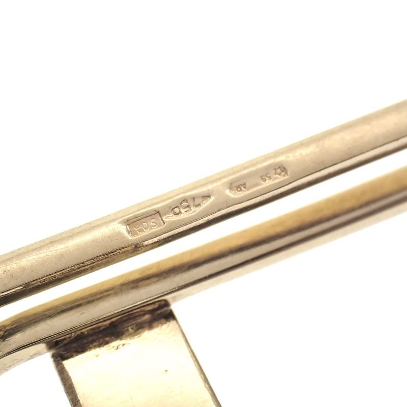 Image 4 of 18K tricolor gold money clip