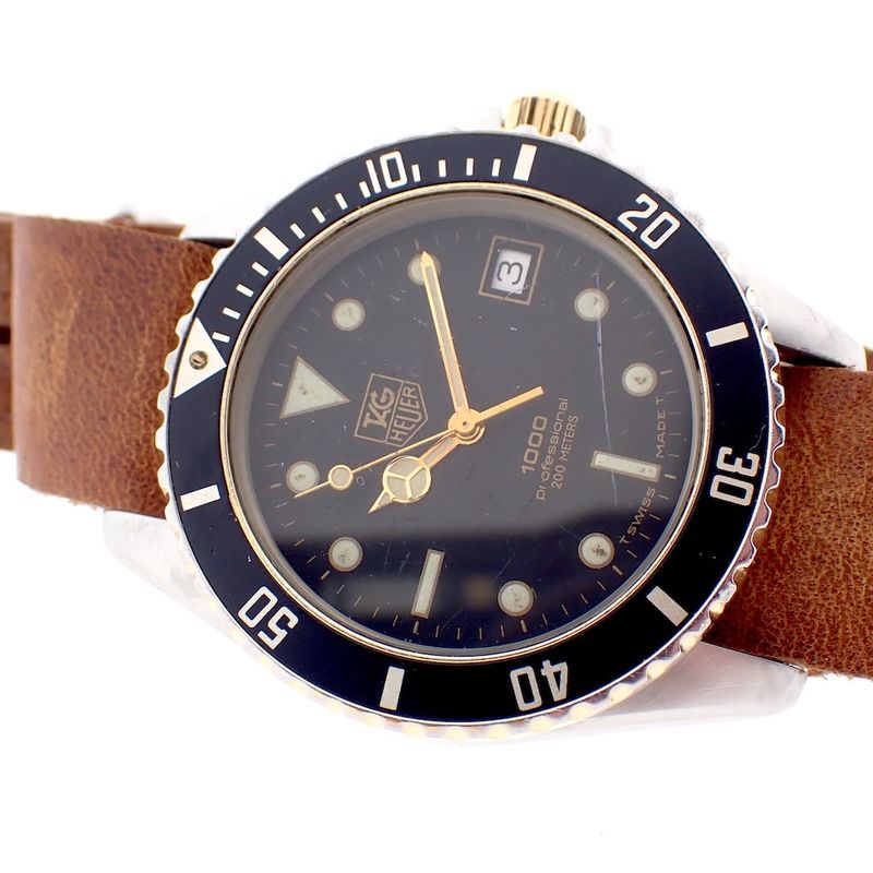 Image 5 of Tag Heuer 1000; Vintage men's watch