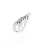 Image 4 of Silver pendant with a convex design