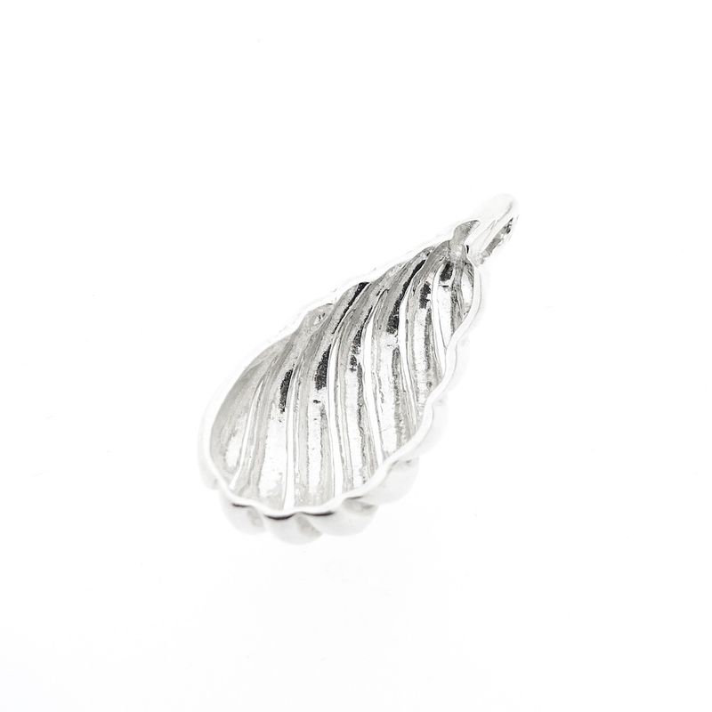 Image 4 of Silver pendant with a convex design