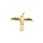 Image 10 of 19.2 ct gold pendant of a cross with corpus | INRI