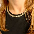 Image 9 of Gold Fantasy Link Necklace; 14 Karat; 43.5 cm