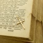 Image 11 of 8 kt. Pendant with a subtle cross