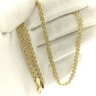 Image 8 of Gold (double) Prince of Wales link necklace | 46.5 cm