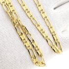 Image 7 of 18K Yellow Gold Figaro Necklace | 47 cm