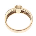 Image 5 of Gold ladies ring with diamonds; 0.35 ct.
