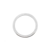 White gold sliding ring