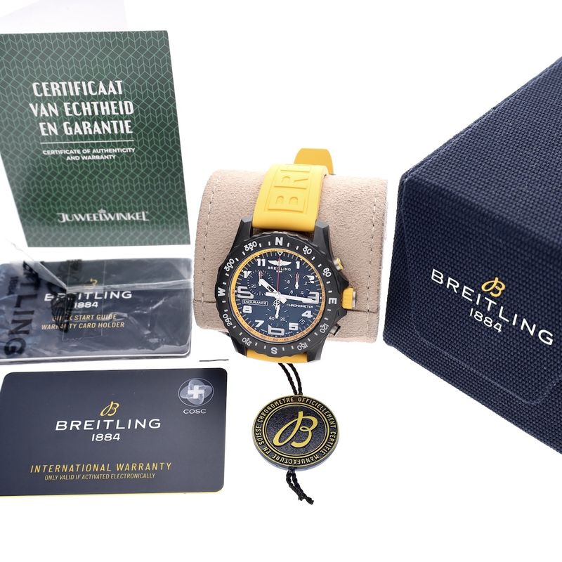 Image 16 of Breitling Endurance Pro 'Yellow' X82310; Chronograph men's watch