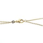 Image 4 of Gold long anchor link necklace