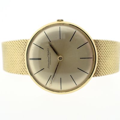 IWC Schaffhausen; 18k. men's watch Image 2 of IWC Schaffhausen; 18k. men's watch