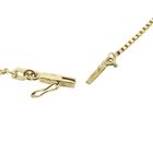 Image 4 of Gold long Venetian link necklace | 61 cm