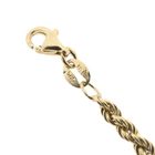 Image 5 of Gold twisted link bracelet | 22.5 cm