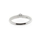 Image 4 of 18-karat white gold solitaire ring with 0.25 ct. diamond