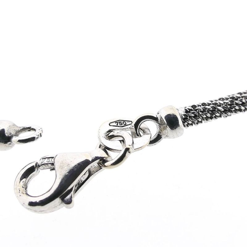 Image 5 of White Gold Fantasy Link Necklace