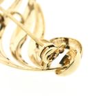 Afbeelding 5 van Gouden abstracte broche