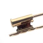 Image 5 of Vintage gold brooch with garnet