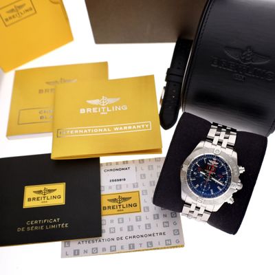 Image 2 of Breitling Chronomat Black Bird A44360; Automatic Watch