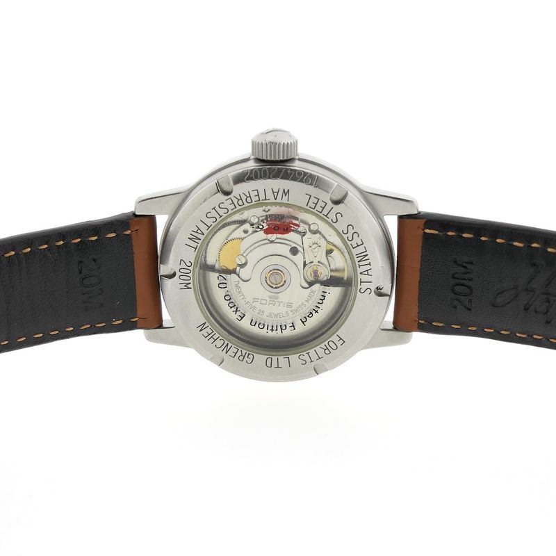 Image 10 of Fortis Flieger 'Expo 02'; Limited edition automatic men's watch