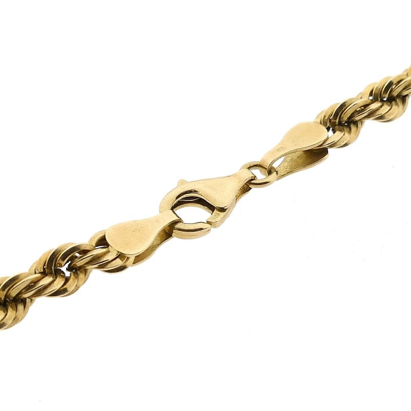 Image 5 of Twisted Gold Chain Necklace | 46 cm