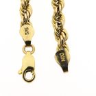 Image 4 of Gold twisted link chain