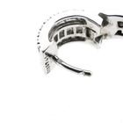 Image 9 of White Gold Tirisi Earrings with Diamonds; approx. 0.76 ct.