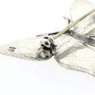 Image 5 of Silver brooch of a butterfly